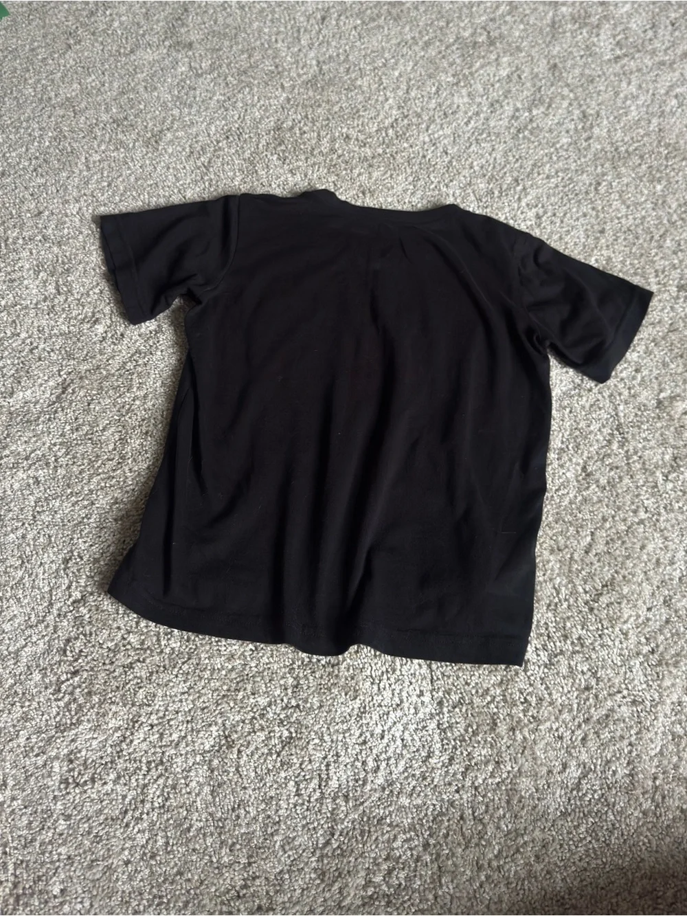 Boys' Jordan Black Tee with White Logo